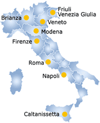Centri in Italia